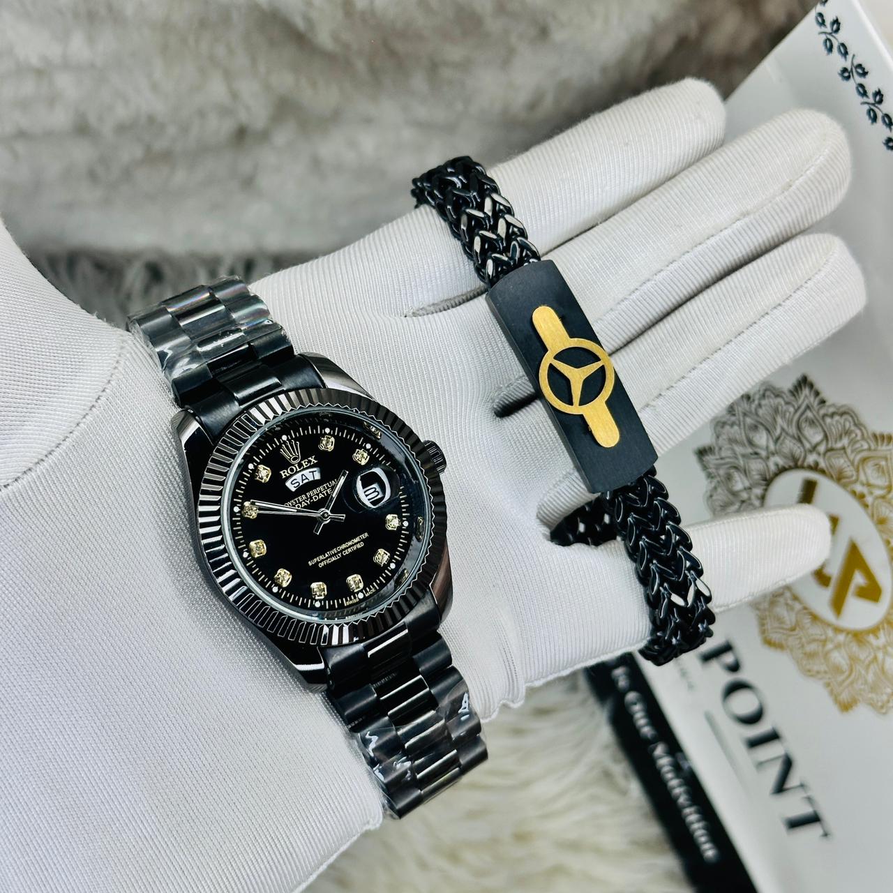 Premium watch & Bracelet Combo