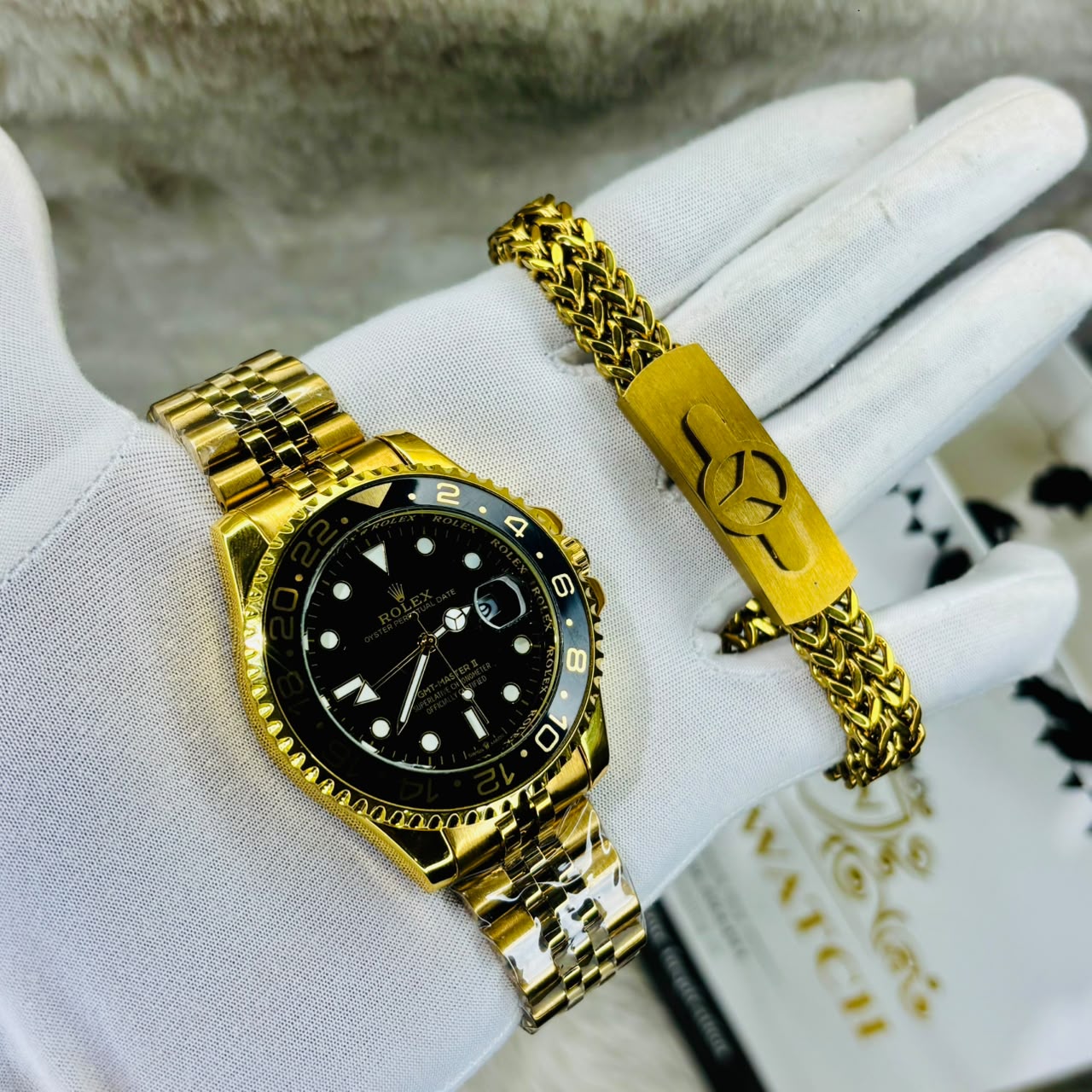 Submariner Watch & Bracelet Combo